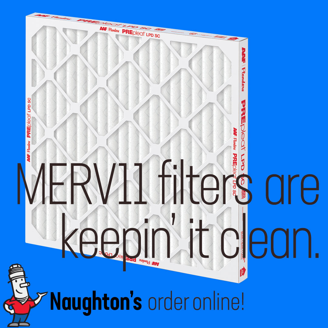 We carry air filters for air conditioner and furnaces available in Merv 8, Merv 11 and Merv 13. custom sized airfilters available. Also electrostatic filters and pinch frame filters. Available for curbside pickup.